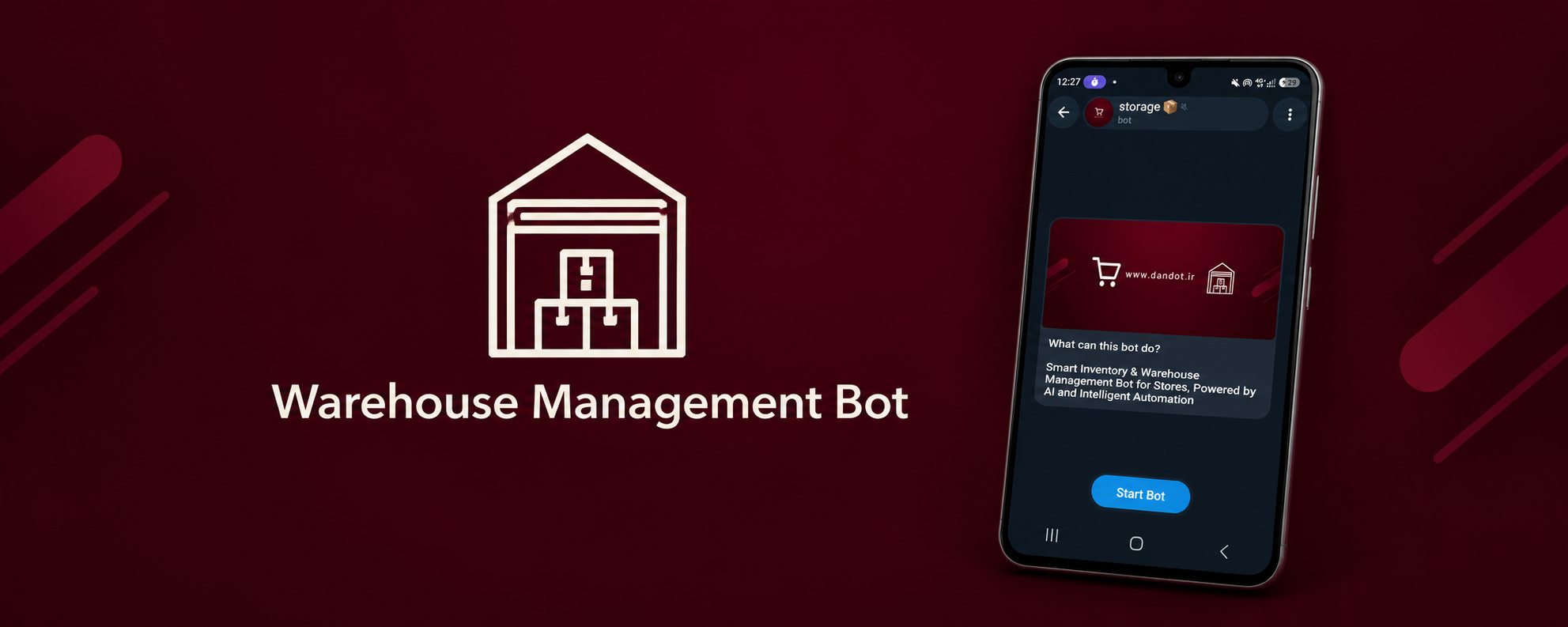 Telegram Warehouse Management Bot